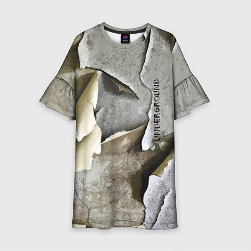 Детское платье Underground 2057 / 3D-принт – фото 1