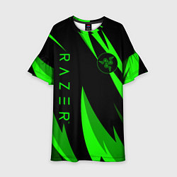 Детское платье RAZER GREEN