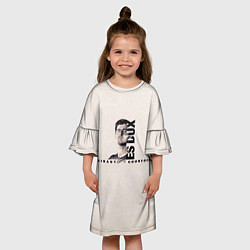 Платье клеш для девочки Тибо Куртуа, цвет: 3D-принт — фото 2