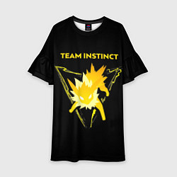 Детское платье Team Instinct - Pokemon GO