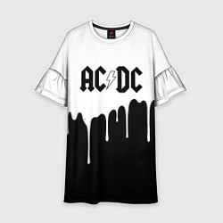 Детское платье ACDC подтёки