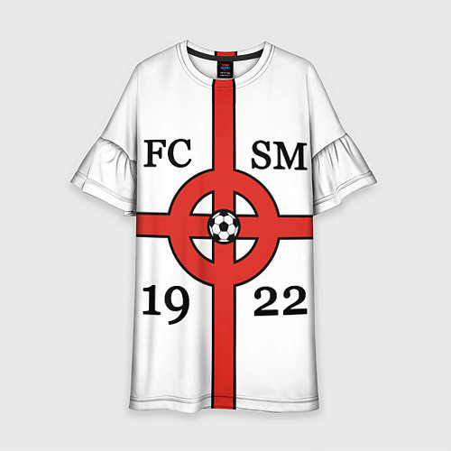 Детское платье FCSM-1922 / 3D-принт – фото 1