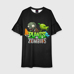Детское платье Персонажи Plants vs Zombies