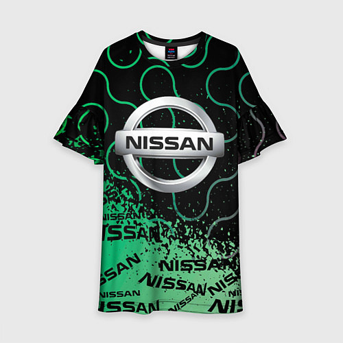 Детское платье NISSAN Супер класса / 3D-принт – фото 1