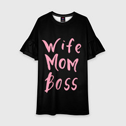 Детское платье Wife Mom Boss