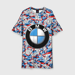 Детское платье BMW M PATTERN LOGO