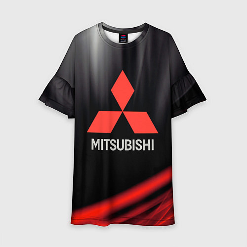 Детское платье Mitsubishi митсубиси sport / 3D-принт – фото 1