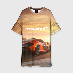 Детское платье McLaren - легендарная гоночная команда!
