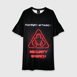 Детское платье Five Nights at Freddys: Security Breach logo