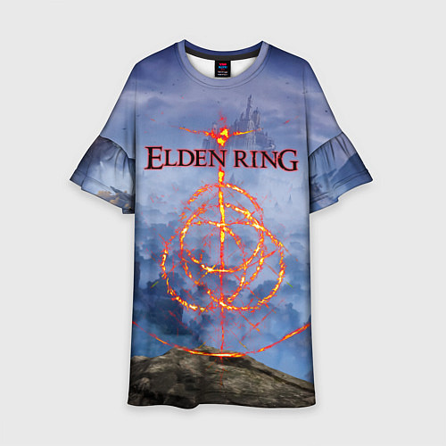 Детское платье Elden Ring, Logo / 3D-принт – фото 1