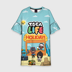 Детское платье Toca Life Holiday!