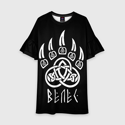 Детское платье Велес Волчья Лапа / 3D-принт – фото 1