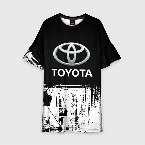 Детское платье Toyota sport / 3D-принт – фото 1