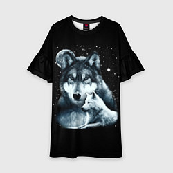 Детское платье Ночные Волки