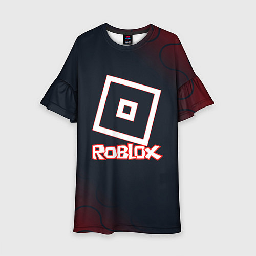 Детское платье Roblox : logo / 3D-принт – фото 1