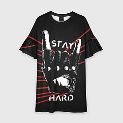 Детское платье Stay hard