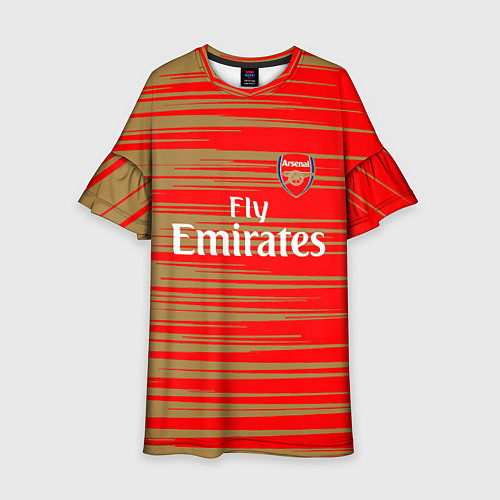 Детское платье Arsenal fly emirates / 3D-принт – фото 1