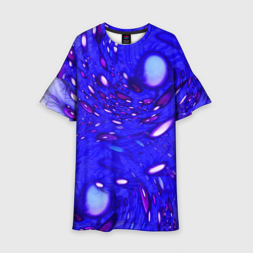 Детское платье Мир пузырей / 3D-принт – фото 1