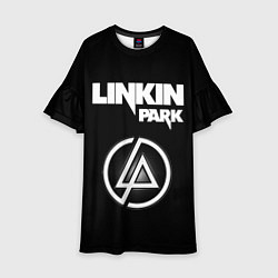 Детское платье Linkin Park логотип и надпись
