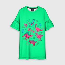 Детское платье JURASSIC DINO