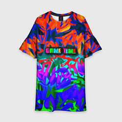 Детское платье Game time Абстрактный пятнистый узор