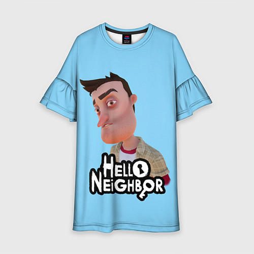 Детское платье Привет сосед: Ник Рот / 3D-принт – фото 1