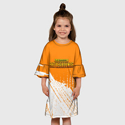 Платье клеш для девочки Playerunknown battlegrounds, цвет: 3D-принт — фото 2