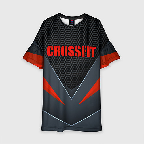 Детское платье CrossFit - Техно броня / 3D-принт – фото 1