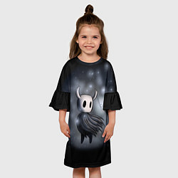 Платье клеш для девочки Hollow Knight ветер, цвет: 3D-принт — фото 2