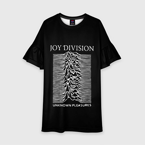 Детское платье Joy Division - unknown pleasures / 3D-принт – фото 1