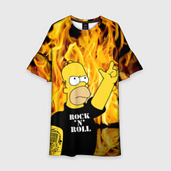 Детское платье Homer Simpson - Rock n Roll!