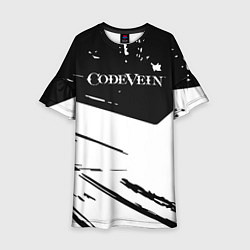 Детское платье Code vein Logo краска