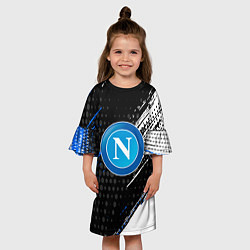 Платье клеш для девочки Napoli Краска, цвет: 3D-принт — фото 2