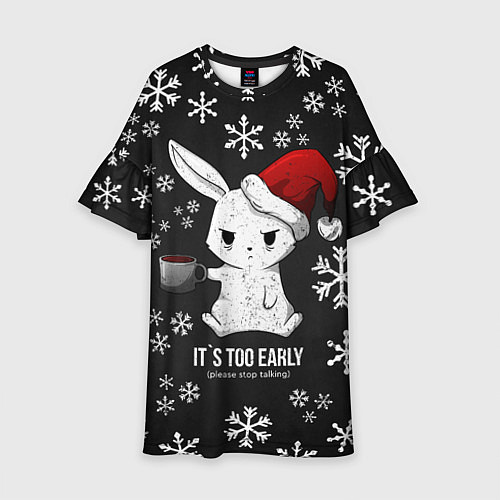 Детское платье Its too early / 3D-принт – фото 1