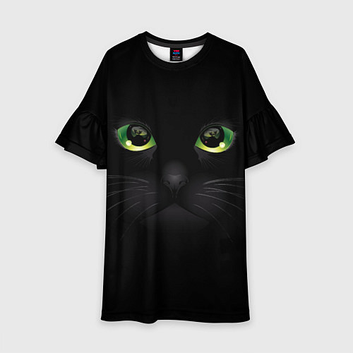 Детское платье Черную кошку совсем не интересует / 3D-принт – фото 1
