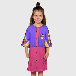 Платье клеш для девочки Oliver Tree, цвет: 3D-принт — фото 2