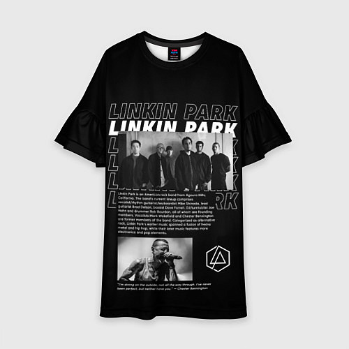 Детское платье Linkin Park Chester Bennington / 3D-принт – фото 1