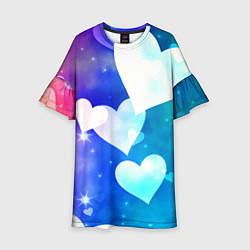 Детское платье Dreamy Hearts Multicolor