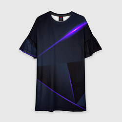 Детское платье Geometry stripes neon stiil