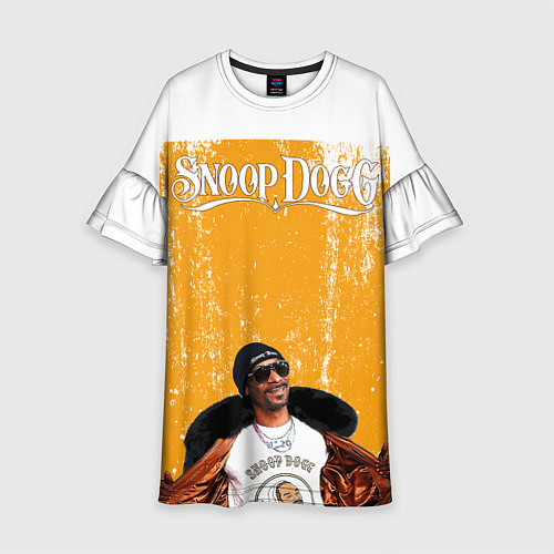 Детское платье Американский рэппер Snoop Dogg / 3D-принт – фото 1