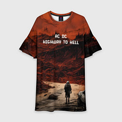 Детское платье AC DC Highway to hell