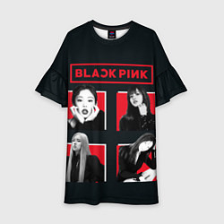 Детское платье Blackpink retro girls