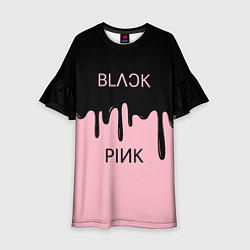 Детское платье Blackpink - краски