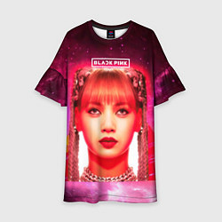 Детское платье Lisa Blackpink space