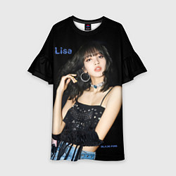 Детское платье Blackpink Lisa in jeans