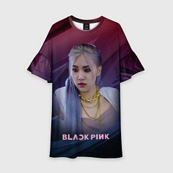 Детское платье Blackpink Rose