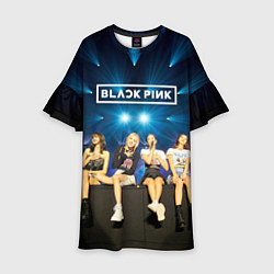 Платье клеш для девочки Blackpink kpop girls, цвет: 3D-принт