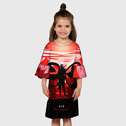 Платье клеш для девочки Канеки аниме Токийский Гуль, цвет: 3D-принт — фото 2