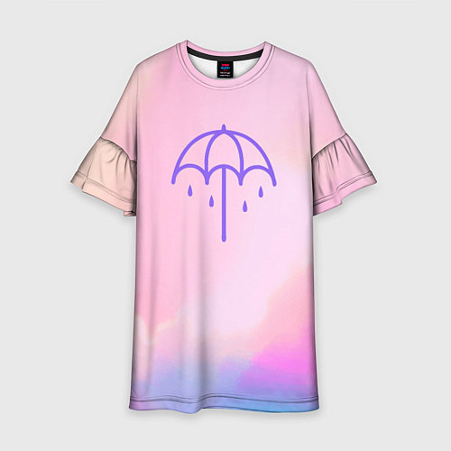 Детское платье Bring Me The Horizon Umbrella / 3D-принт – фото 1