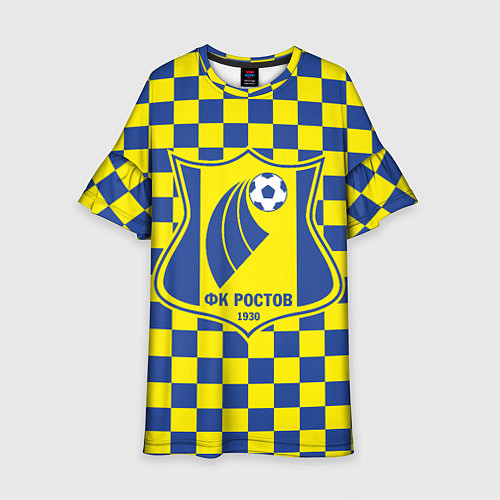 Детское платье Ростов Футбольный Клуб / 3D-принт – фото 1